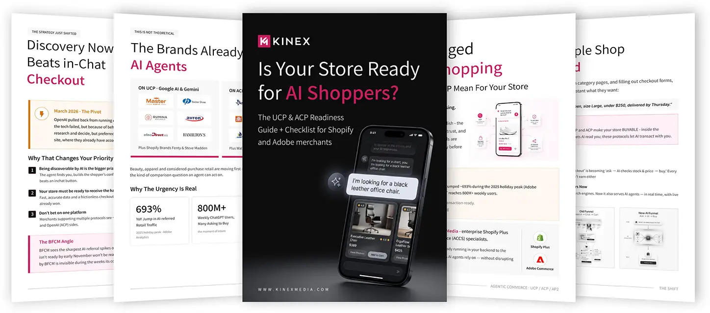 Is Your Store Ready for AI Shoppers? — UCP & ACP readiness guide Is Your Store Ready for AI Shoppers? — UCP & ACP readiness guide