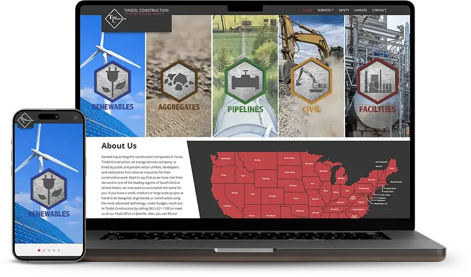 Tindol Construction Web Design Case Study Tindol Construction Web Design Case Study