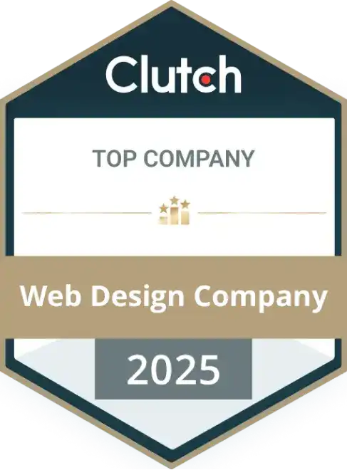 Top Web Design Company Clutch 2025 Award