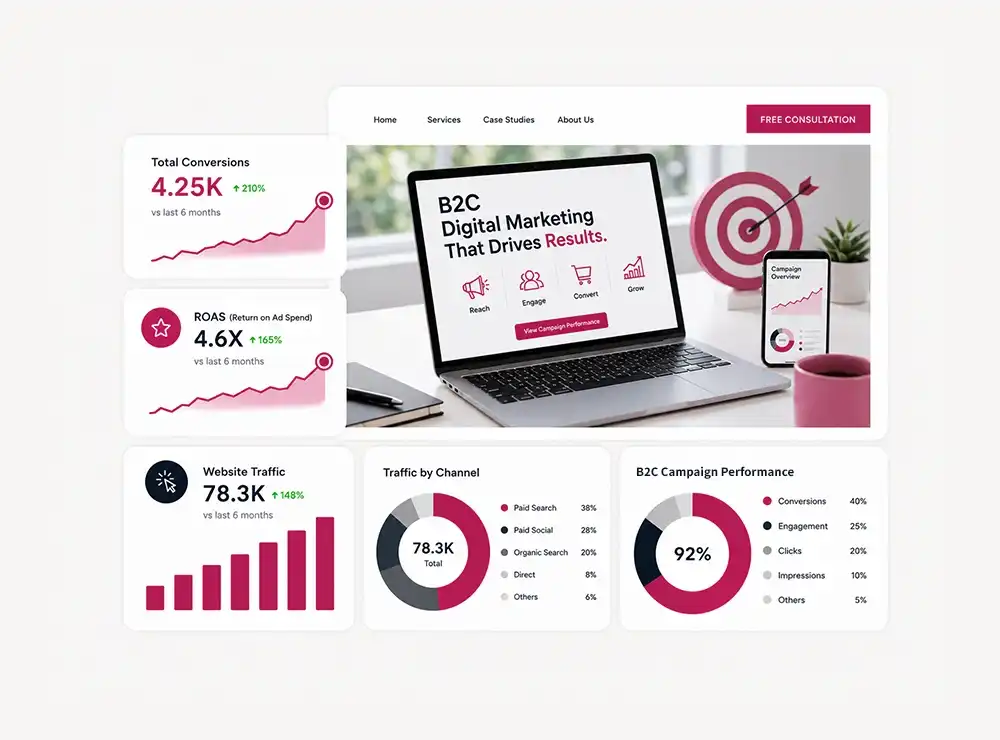 B2C Digital Marketing Services