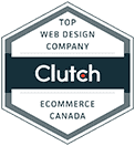 Top Web Design Company Clutch Ecommerce Canada Award