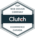 Top Web Design Company Clutch Ecommerce Canada Award