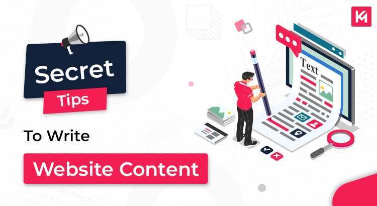 Secret Tips To Write Website Content