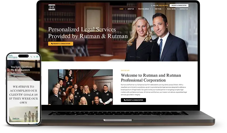 Rutman Law Web Design Case Study Rutman Law Web Design Case Study