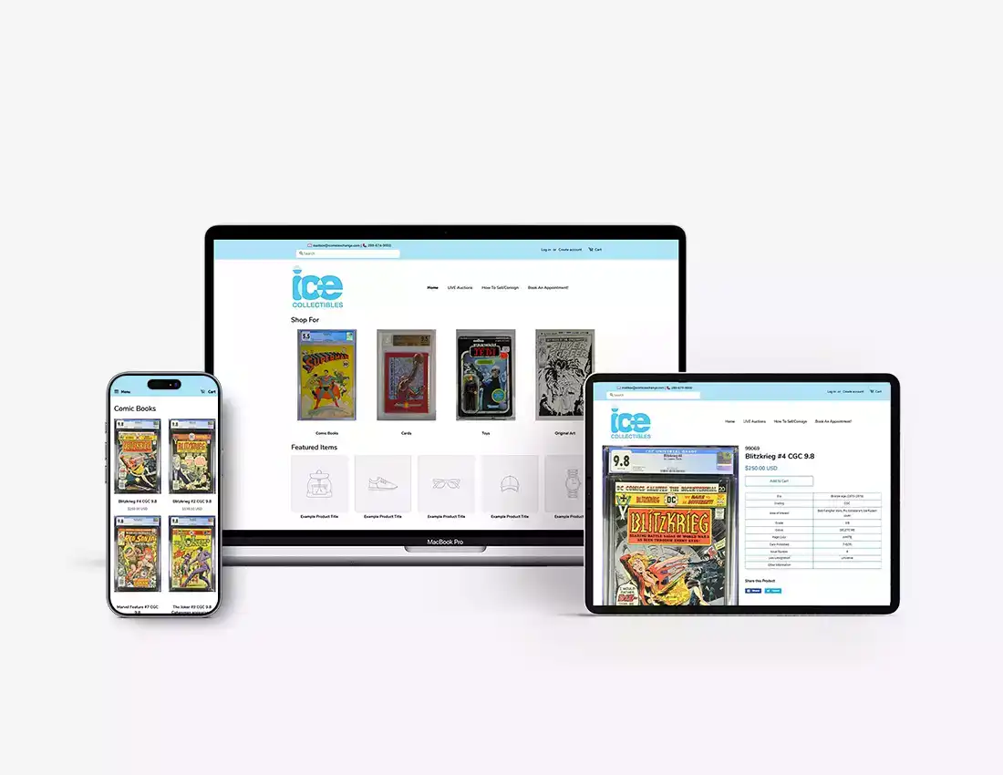 Entertainment Website Design