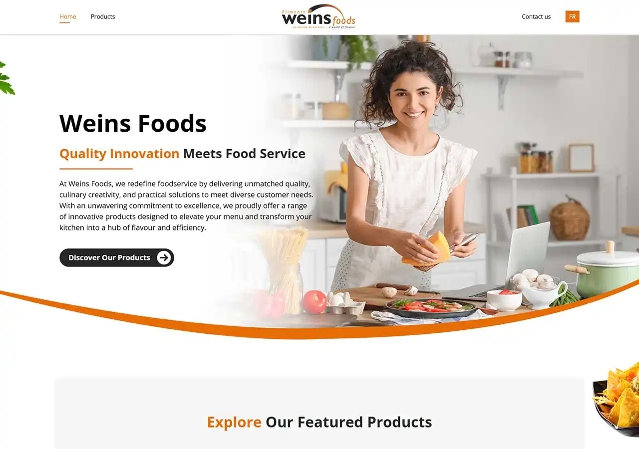 Weins Foods Banner