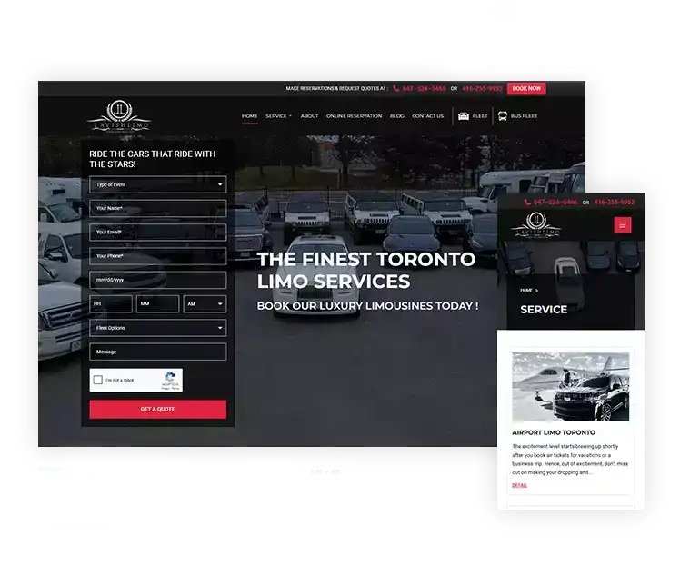 Limo Web Design