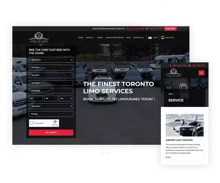 Limo Web Design