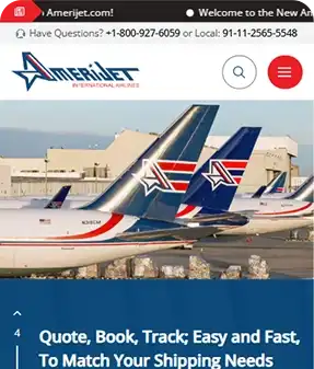 Amerijet Case Study Main Image