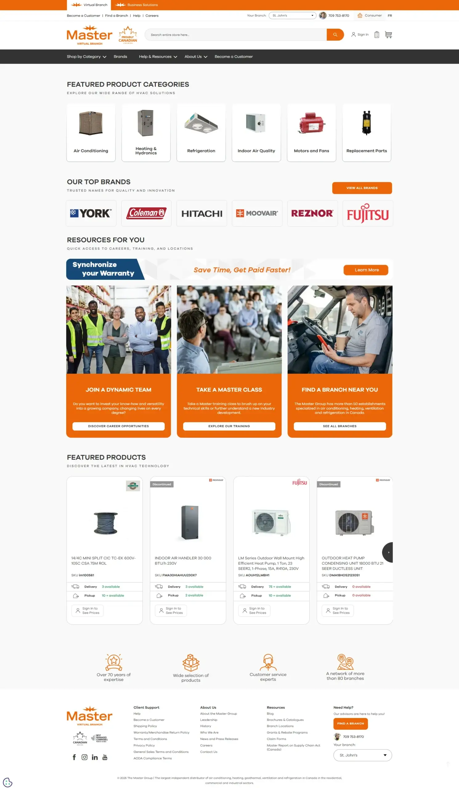 Web Design Success for Master Group Delivered Results