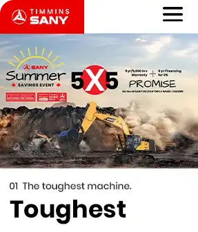 SANY Canada Case Study Main Image