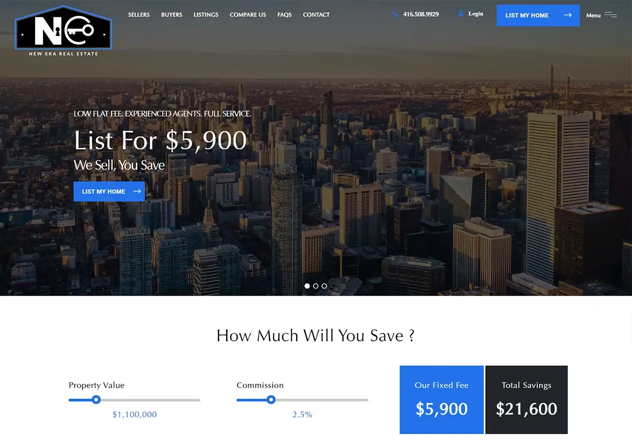 New Era Real Estate Banner