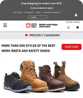 Mister Safety Shoes Case Study Main Image