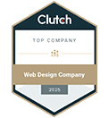 Top Web Design Company Clutch Award 2025
