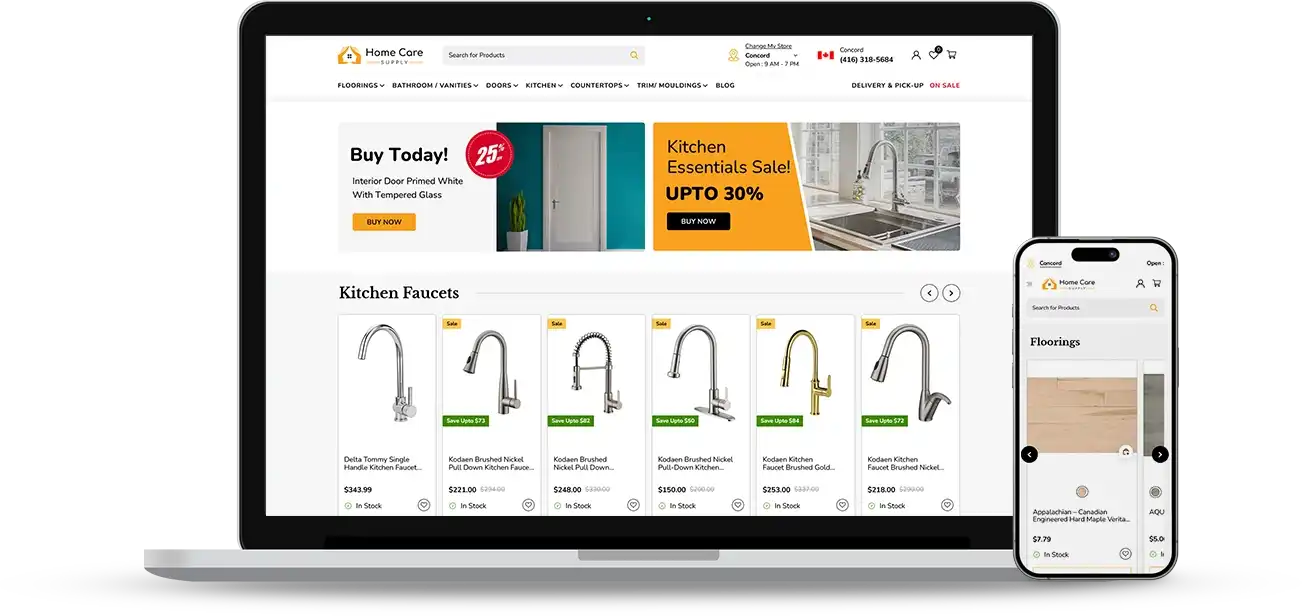 Web Design Challenges Faced by Home Care Supply