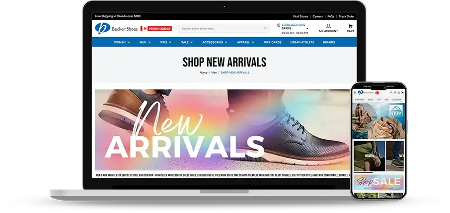 Web Design Challenges Faced by Becker Shoes