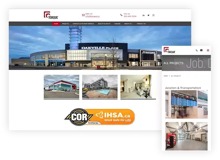 Construction Web Design or Redesign Construction Web Design or Redesign