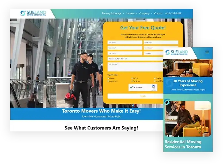 SEO Services for Moving Companies