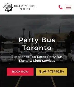 6 party bus toronto case study main image