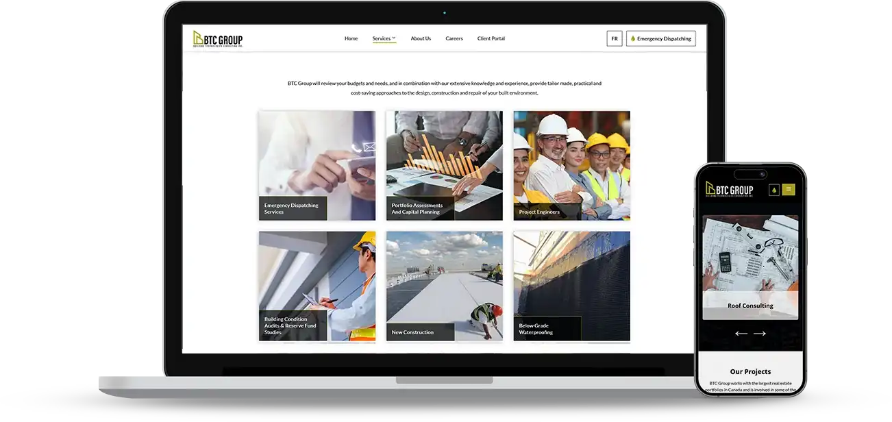 Web Design Challenges Faced by BTC Group