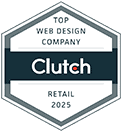 Top Web Design Company Clutch Retail Award 2025
