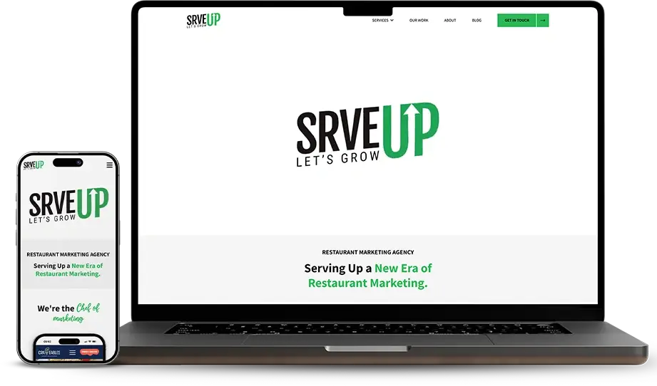 SrveUP Web Design Case Study