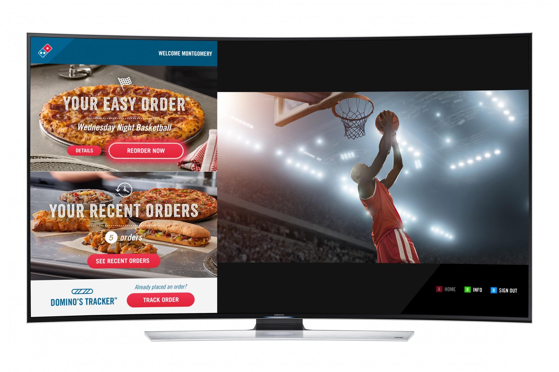 Domino's - Order By Smart TV