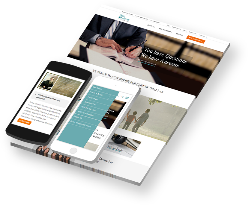 Law Firm Website Design Featured Image