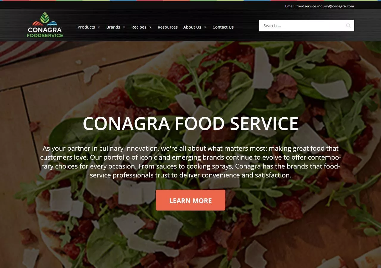 Conagra-Food-Banner