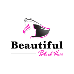 Black hair logo