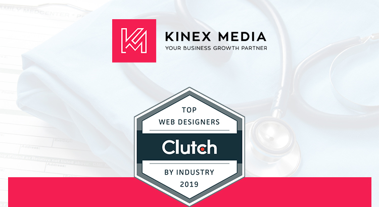 Top Web Designers Across Health Care Industry Awarded By Clutch 2019
