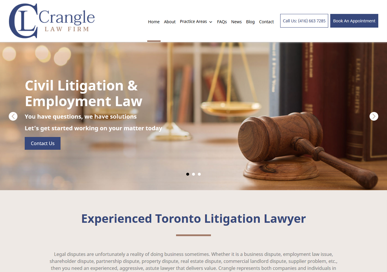 Crangle Law Firm Top Banner
