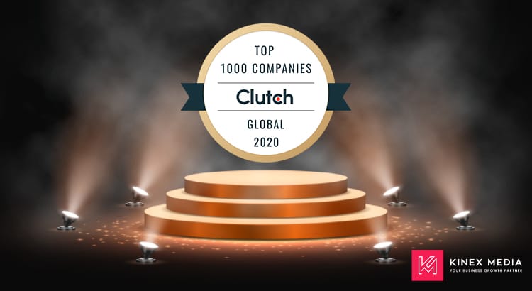 Clutch Global Award to Kinex Media